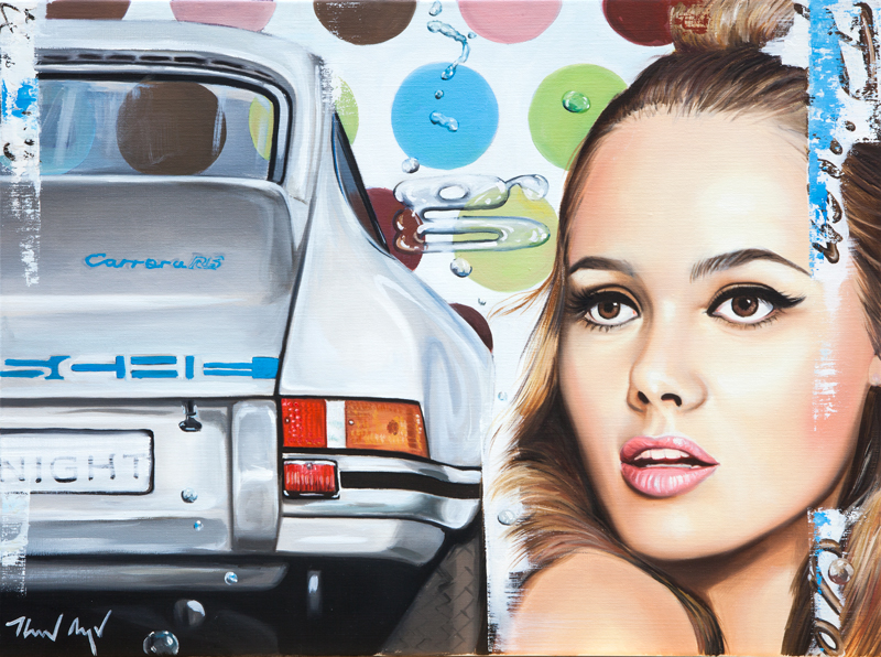 heiner meyer, Carrera, 2014, Oel auf Leinwand, 60x80cm