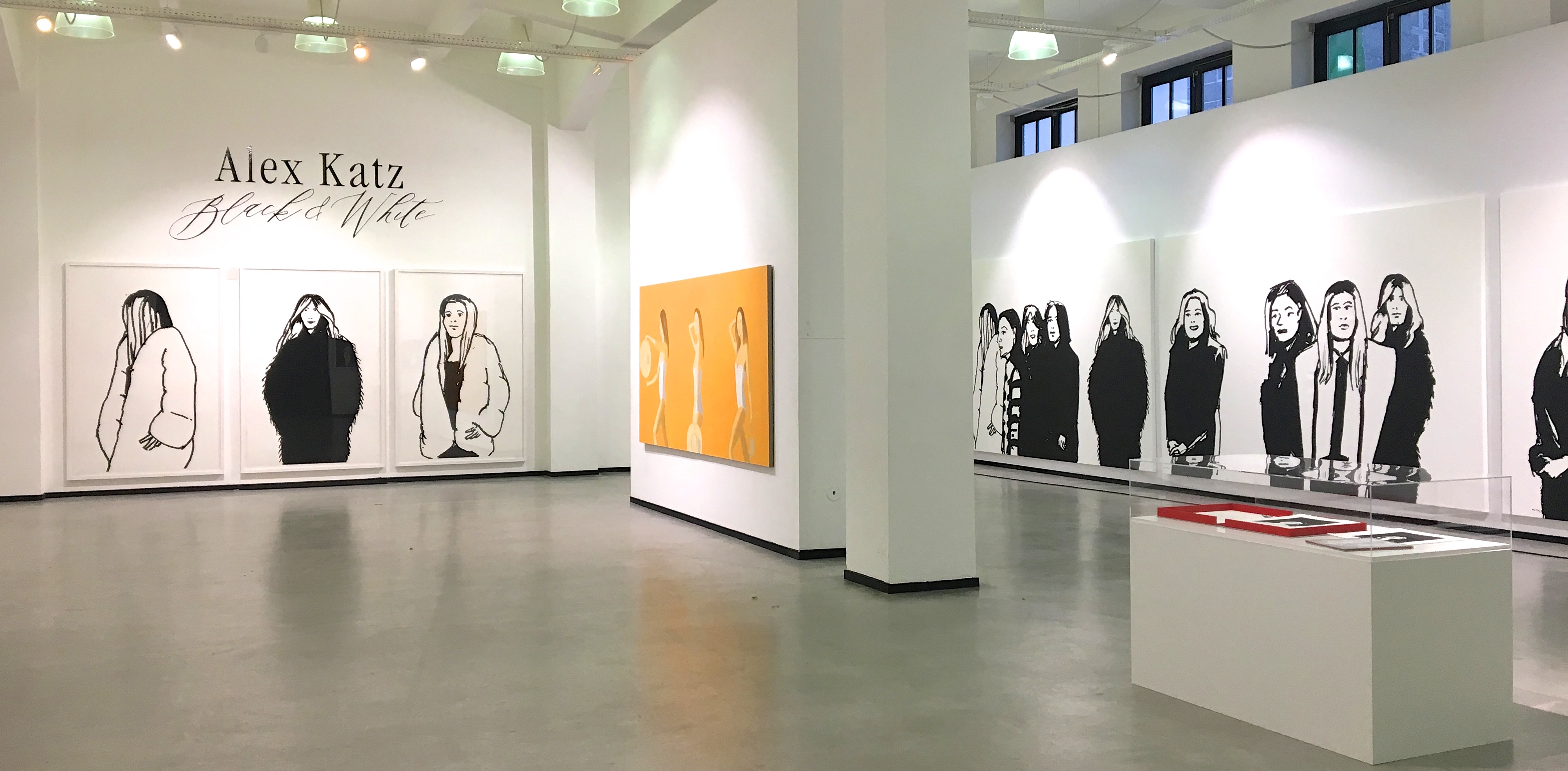 Ausstellung Blanc et Noir in der Galerie Schimming